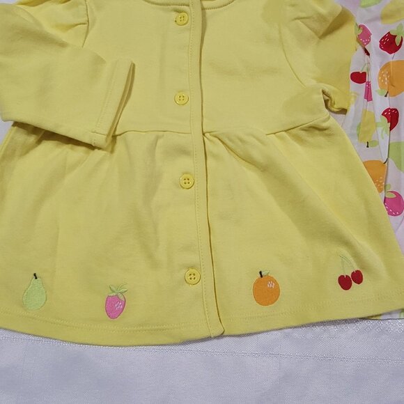 Gymboree Berry Sweet 6-12 month NWT Dress/Diaper Cover & Jacket. Mixed Bin Z33 - Picture 2 of 4
